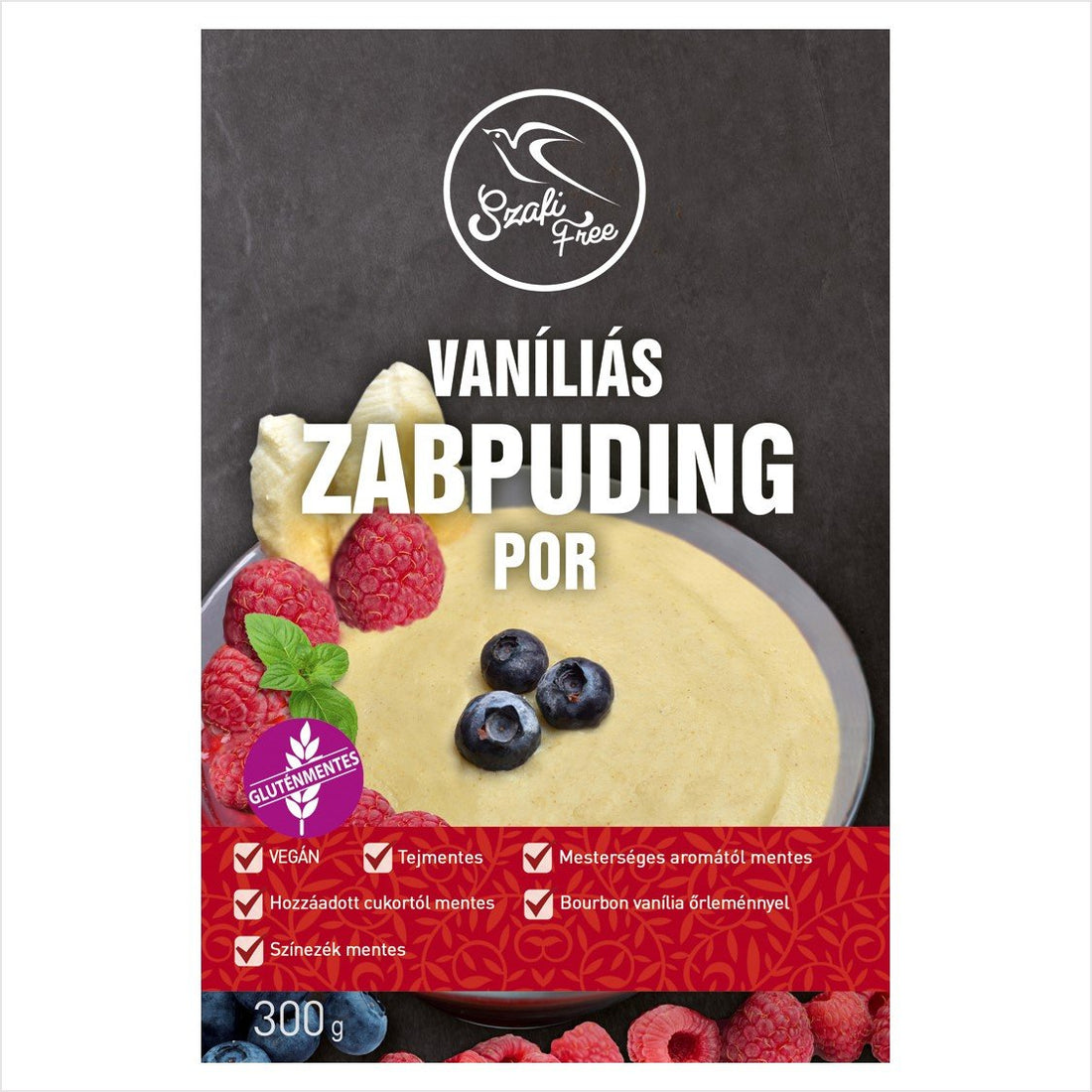 Szafi Free ovsený puding v prášku vanilka 300 g - 52237
