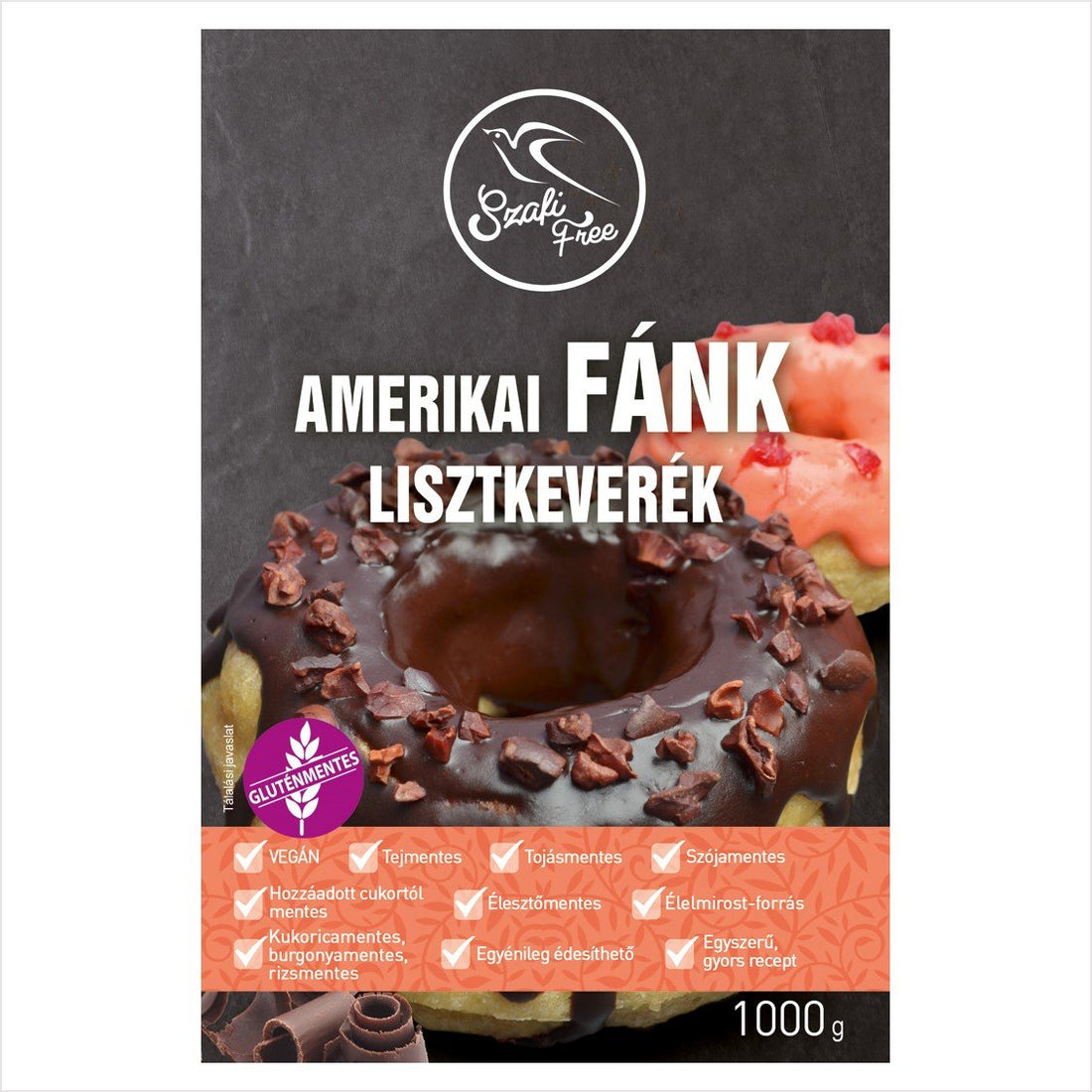 Szafi Free Americká zmes múky na šišky 1000 g - 51302