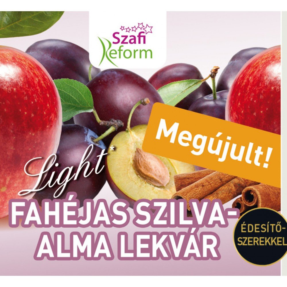 Szafi Reform škoricový slivkovo-jablkový džem 350 g - 54303