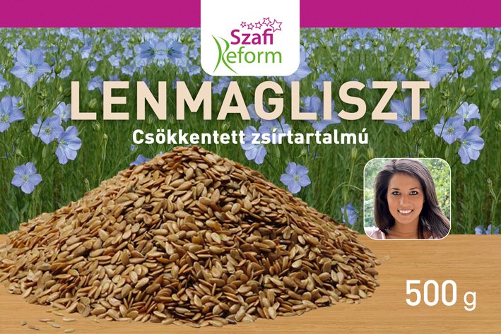 Szafi Reform ľanová múčka so zníženým obsahom tuku 500 g - 45770