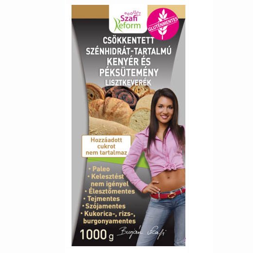 Szafi Reform Zmes múky na chlieb a pečivo so zníženým obsahom sacharidov 1000 g - 53107