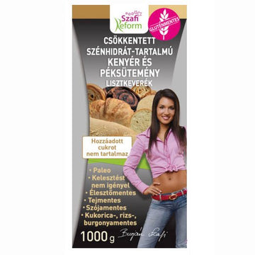 Szafi Reform Zmes múky na chlieb a pečivo so zníženým obsahom sacharidov 1000 g - 53107