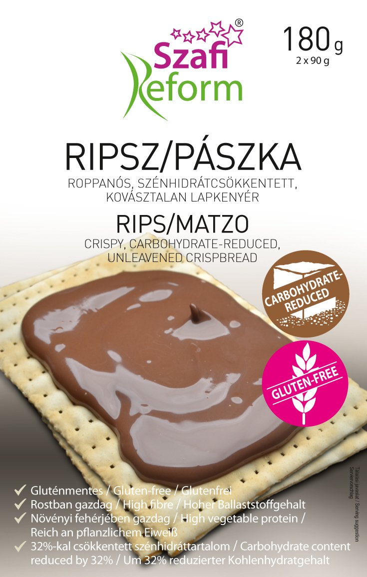 Szafi Reform nízkosacharidové ripp/pascha  180 g - 81324
