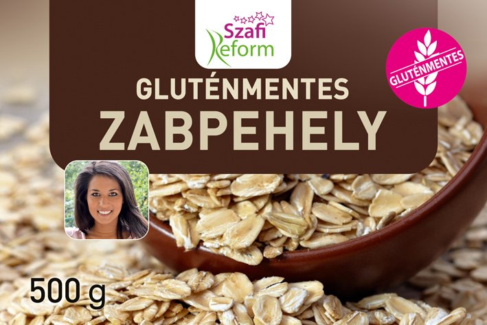 Szafi Reform bezlepkové ovsené vločky 500 g - 50582
