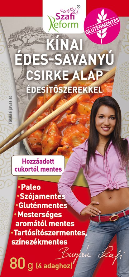 Szafi Reform Čínsky sladkokyslý kurací základ ( bez lepku ) 80 g - 55652