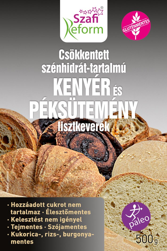 Szafi Reform zmes múky na chlieb a pečivo ch redukovaná 500 g - 52006