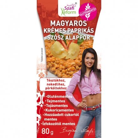 Szafi Reform Maďarská papriková omáčka bez lepku 80 g - 57186