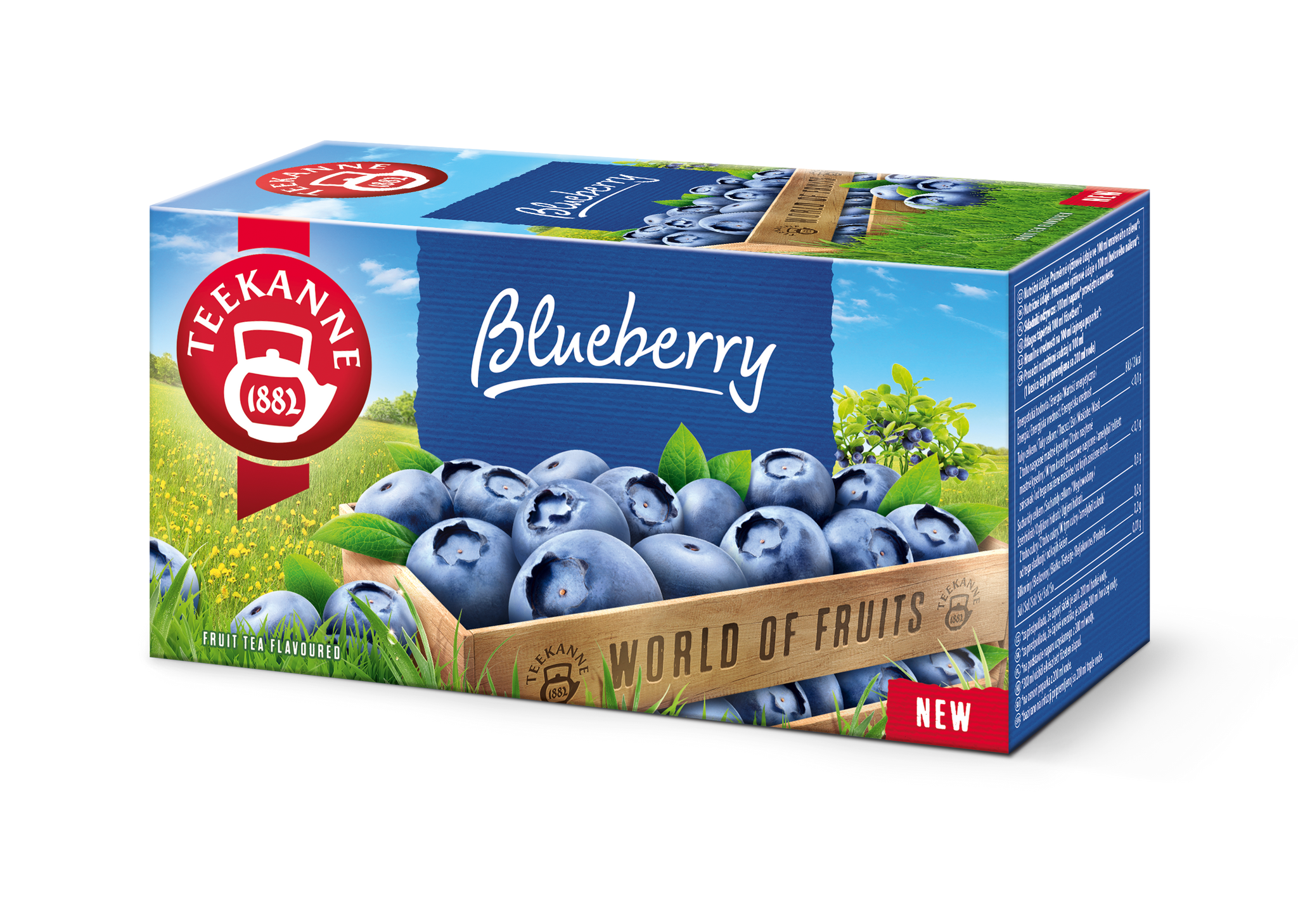 Teekanne world of fruit - jahody 45 g