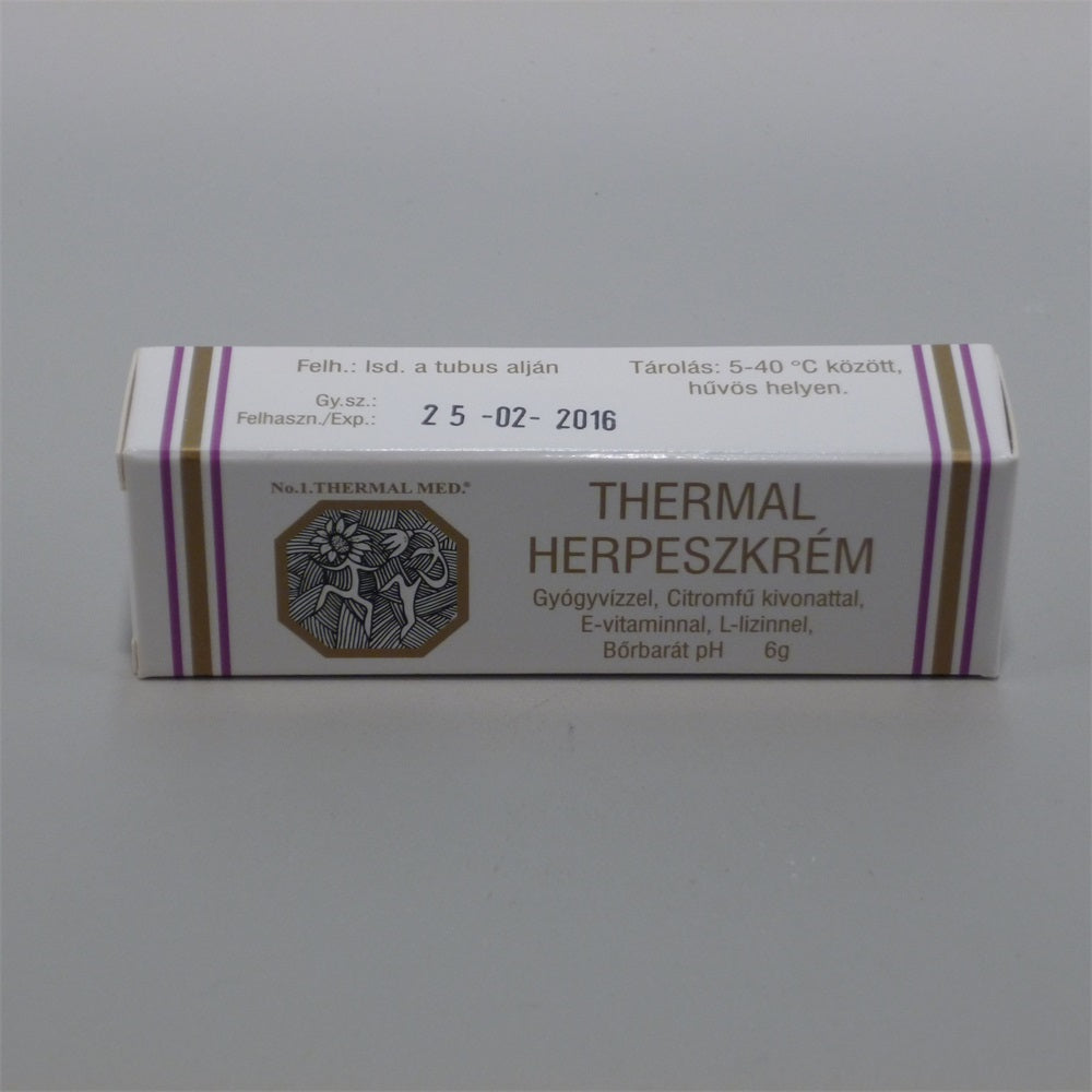 Tepelný krém proti herpesu 6 g