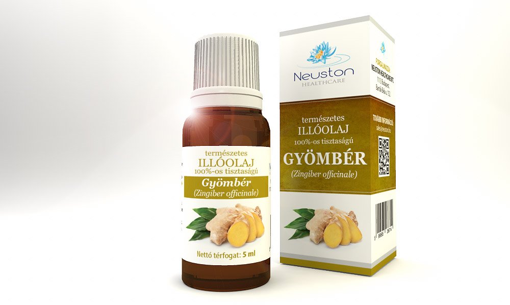 Neuston prírodný esenciálny olej zázvor 5 ml - 85434