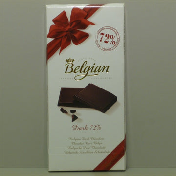 Belgická tmavá čokoláda 72% 100 g - 45207
