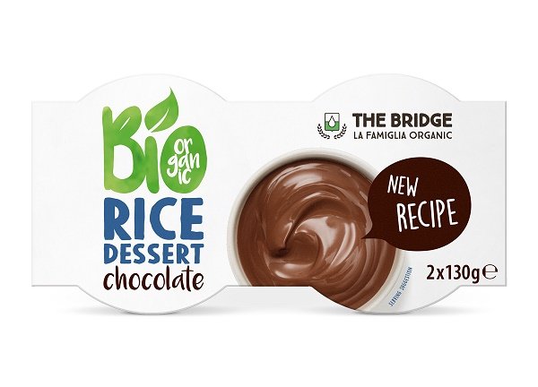 The Bridge bio ryžová dezertná čokoláda 2x130g 260 g - 90901