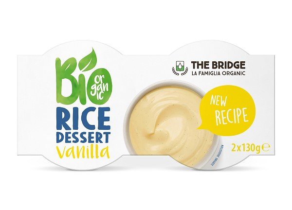 The Bridge bio ryžový dezert vanilka 2x130g 260 g - 90902