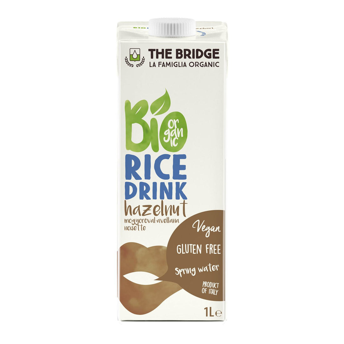 The Bridge bio ryžový nápoj s lieskovými orieškami 1000 ml - 38568