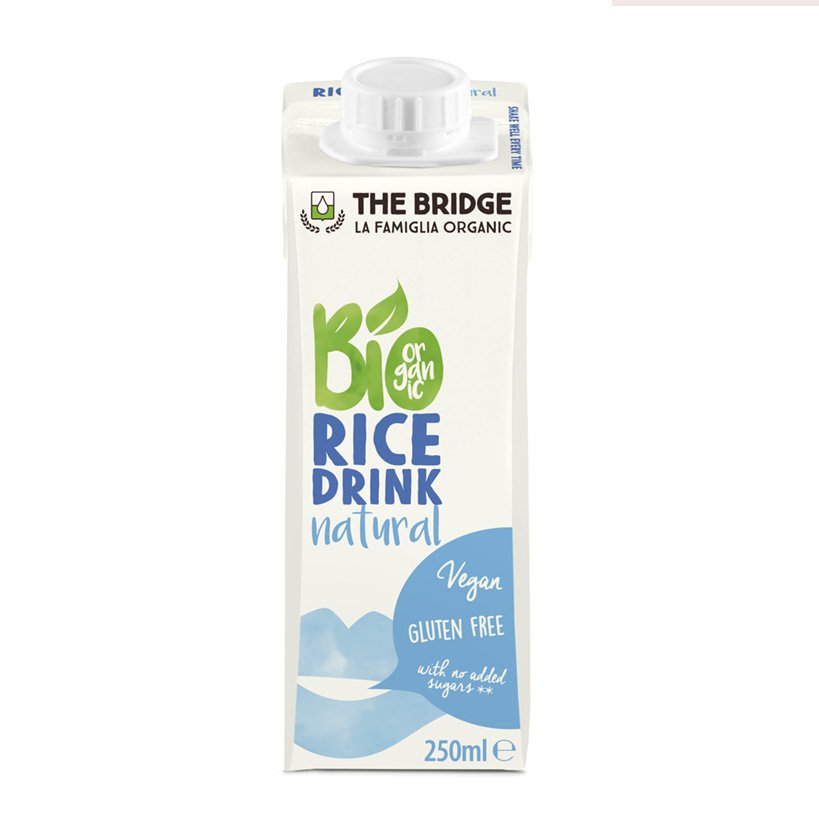 The Bridge organický ryžový nápoj prírodný 250 ml - 51378