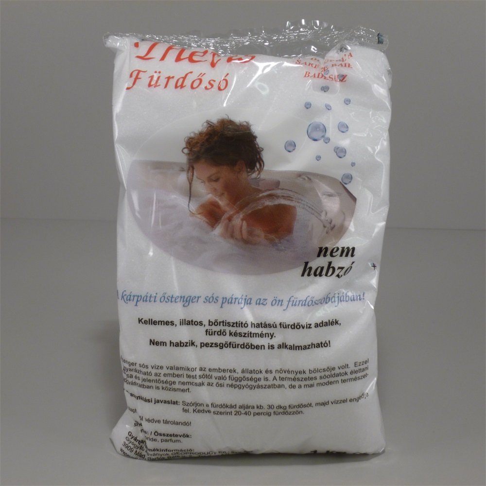 Thetis Kúpeľová soľ  vo vrecúšku biela 1000 g - 11865