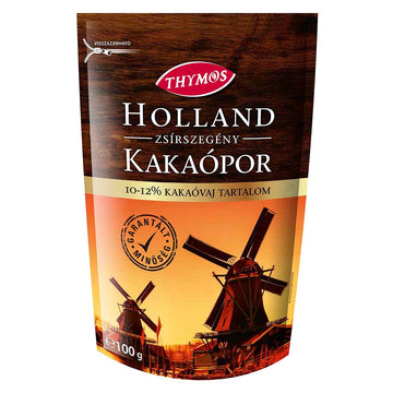 Thymos holandský kakaový prášok s nízkym obsahom tuku 10-12% 100 g