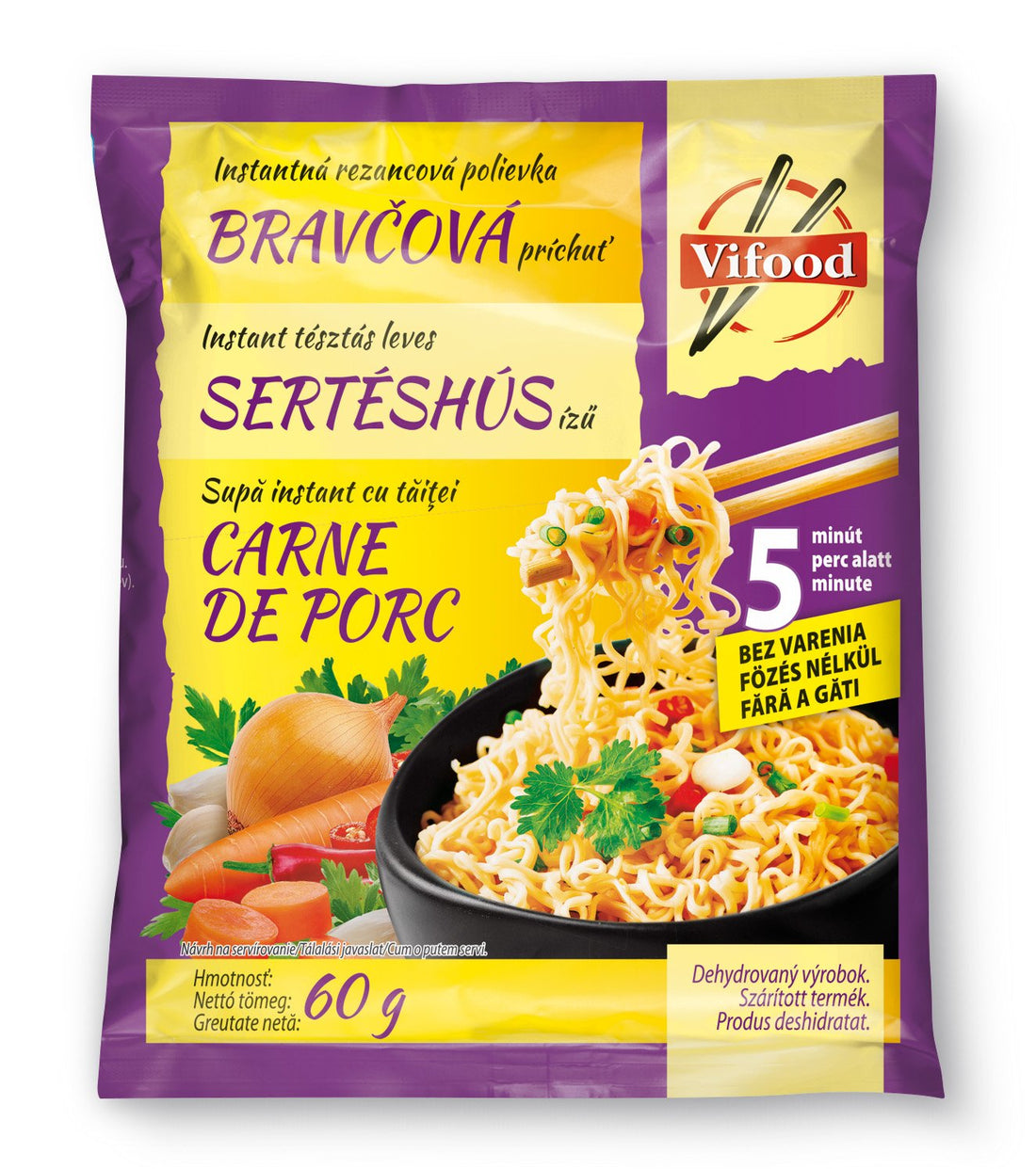 Thymos vifood instantná polievka bravčová 60 g - 97618