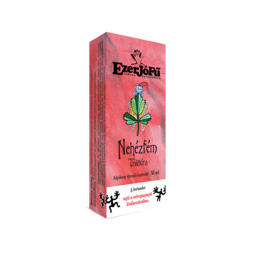 Tisíckrát benígny ťažký kov tinktúry 50 ml