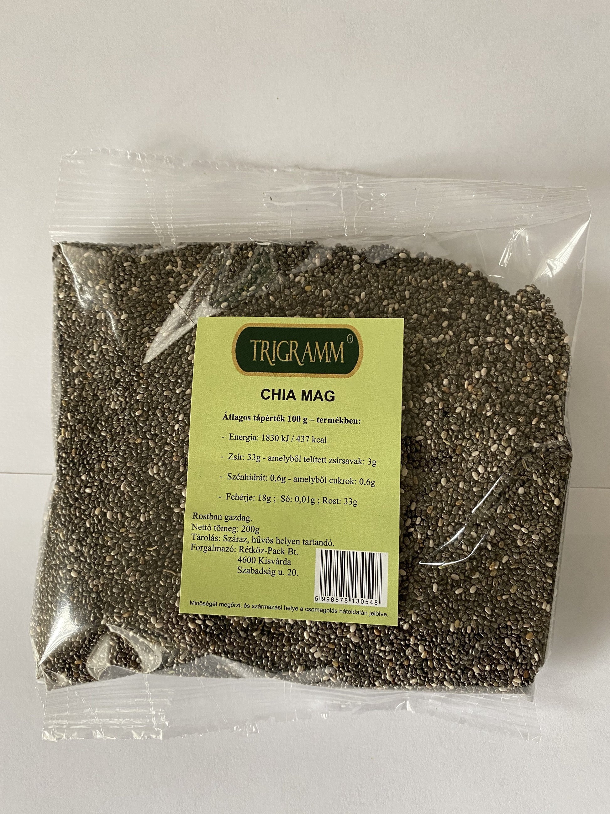 Trigramm chia semienka 100 g - 87342