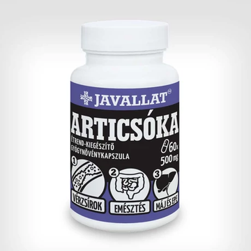 Účinnosť Artichokové doplnkové kapsuly 60 ks