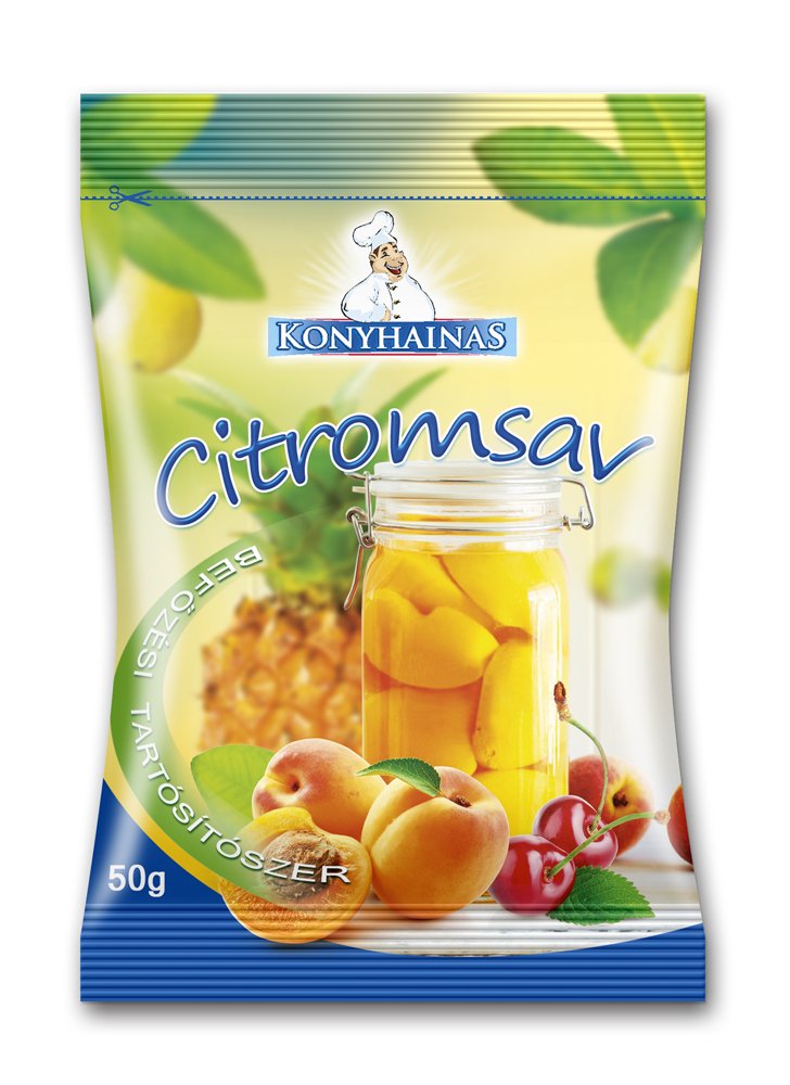 KONYHAINAS - kyselina citrónová 50 g - 84966