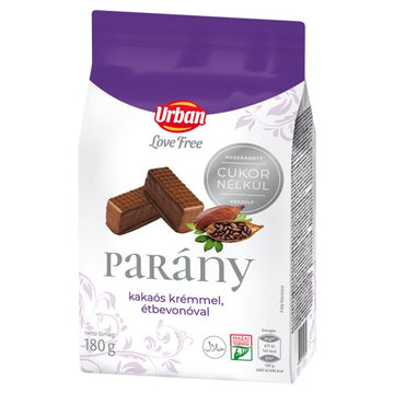 Urban Love Free jedlá bez pridaného cukru 180 g