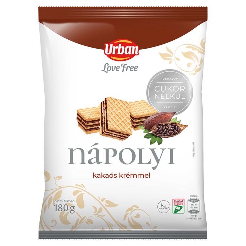 Urban Love Free kakaový nápolie 180 g