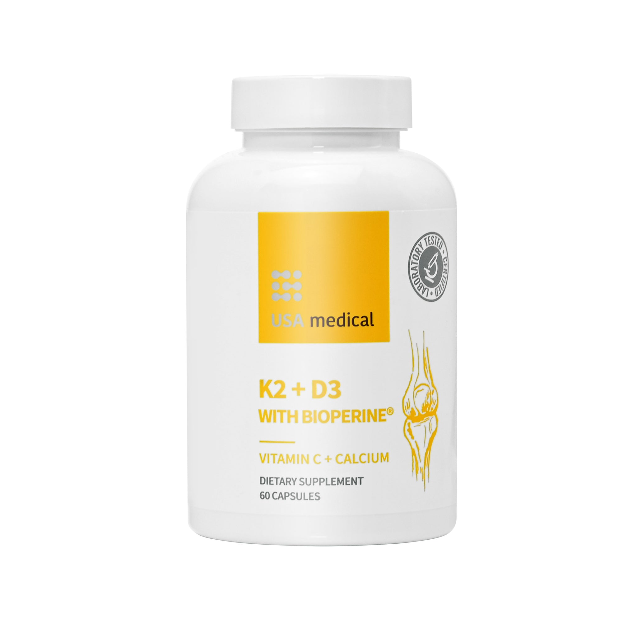 Usa Medical k2+d3 s vitamínom c 60 kapsúl - 96535