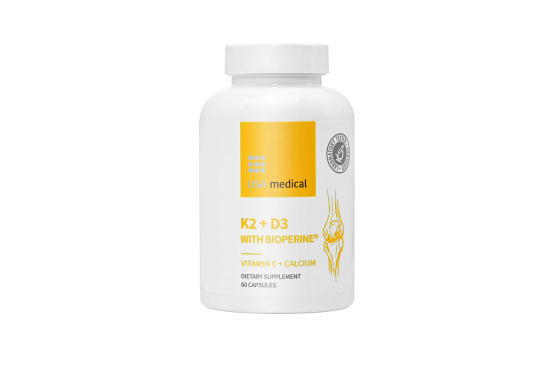 Usa Medical k2+d3 s vitamínom c 60 kapsúl - 96535