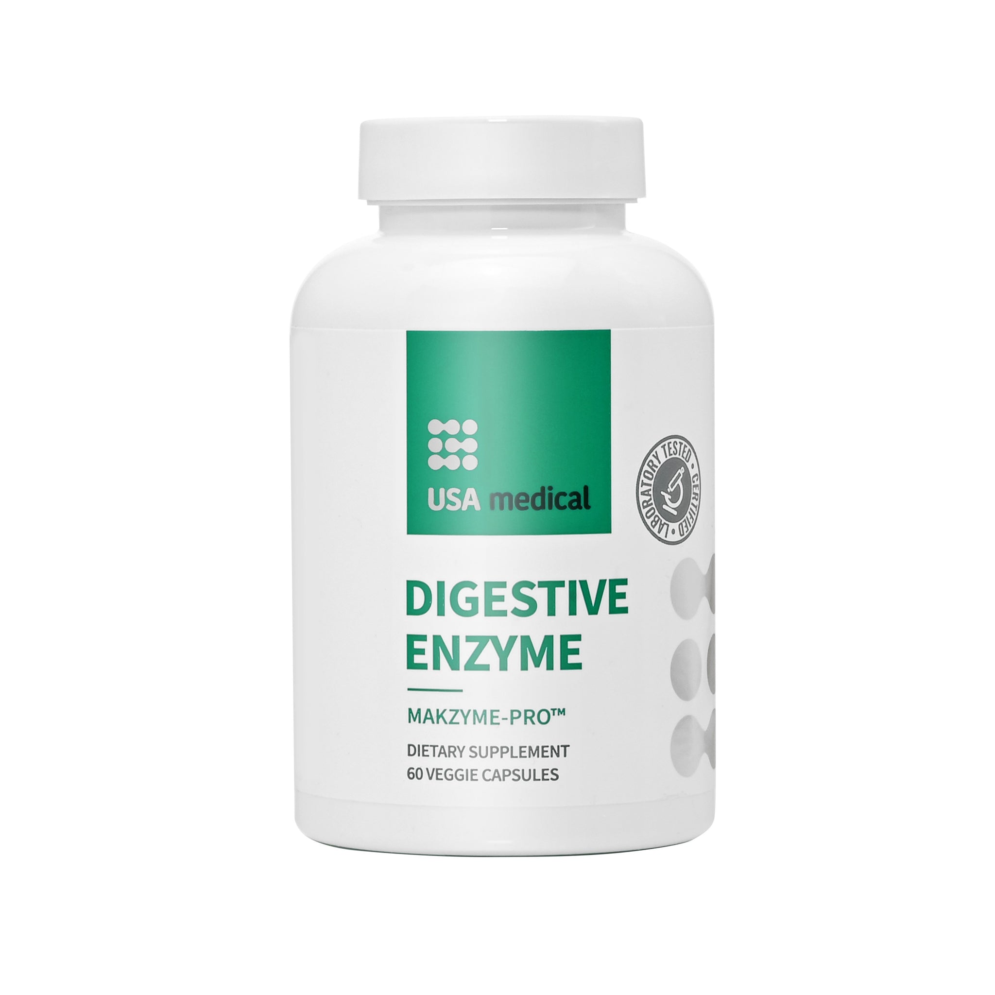 Usa Medical Digestive Enzyme Capsules 60 kapsúl - 96538