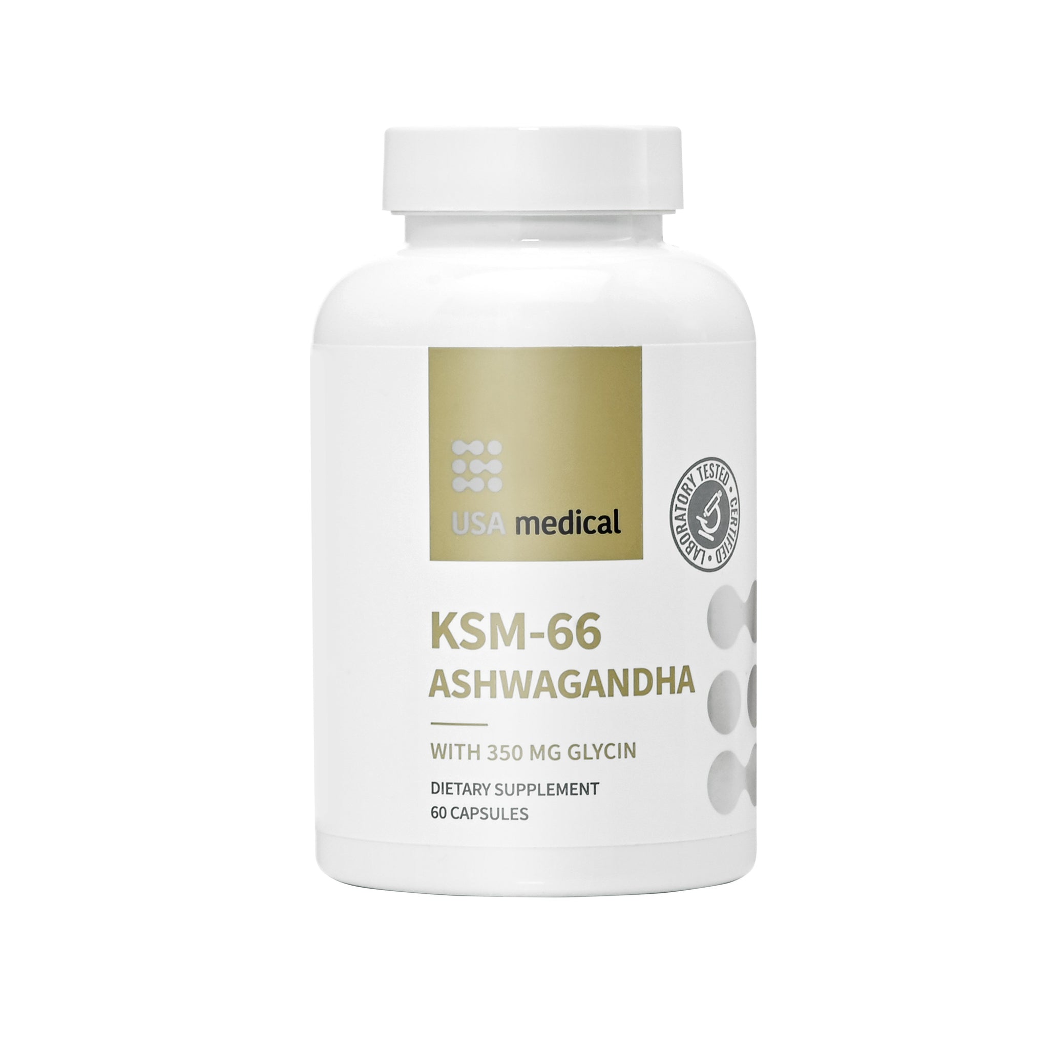 Usa Medical ksm-66 ashwagandha capsules 60 kapsúl - 96537