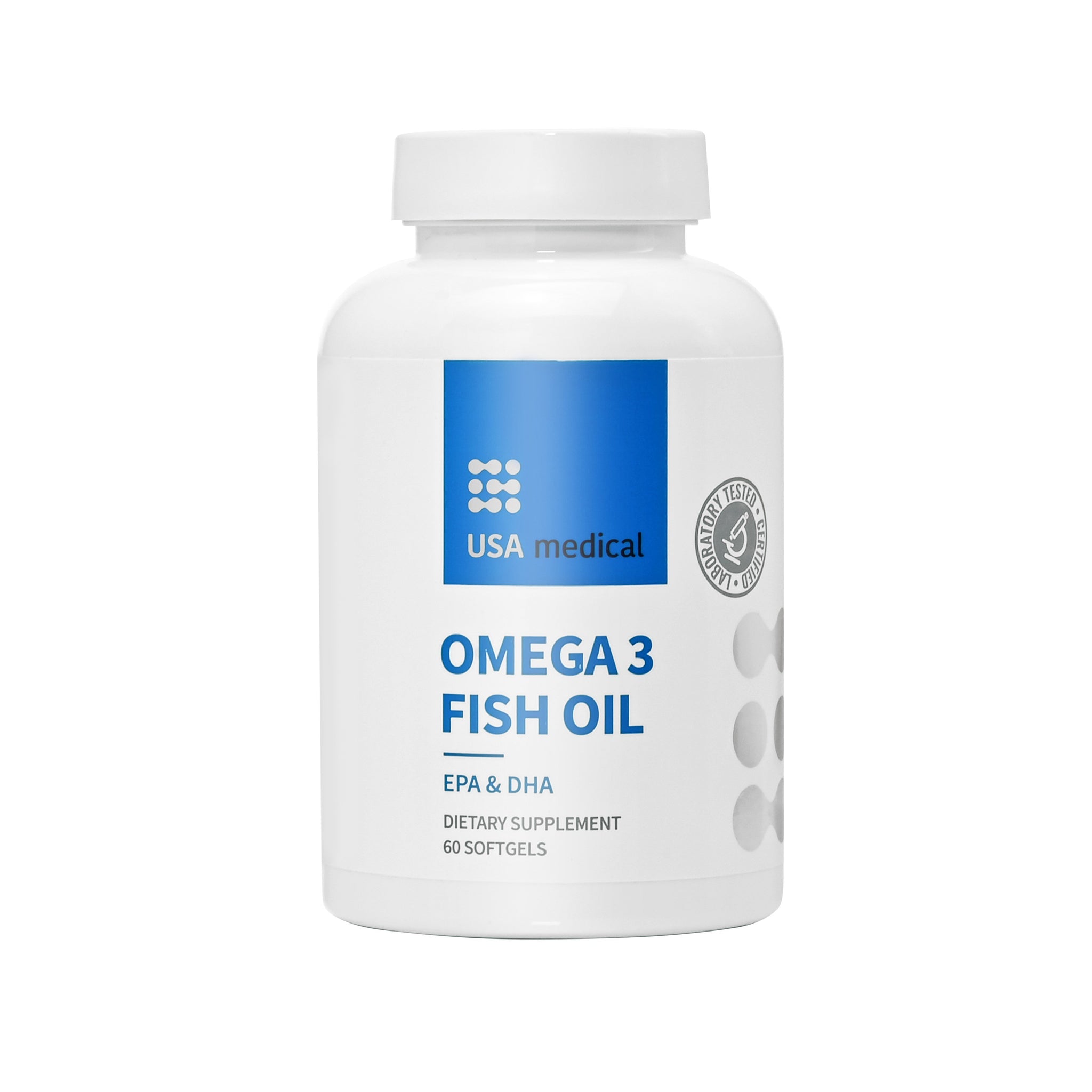 Usa Medical omega 3 rybí olej kapsuly 60 kapsúl - 96542