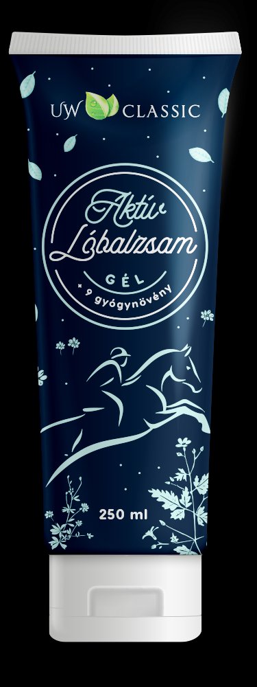 Uw classic konský balzam active gel 9 byliniek v tube 250 ml - 92281
