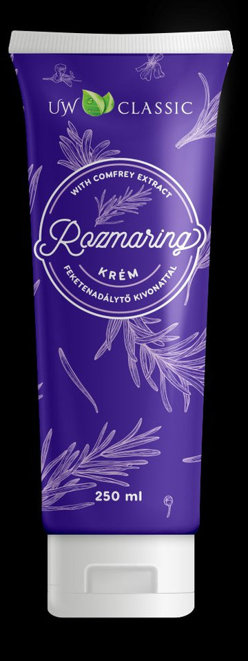 Uw classic rozmarínový krém s extraktom z Kostihoja lekárskeho 250 ml v tube - 92279
