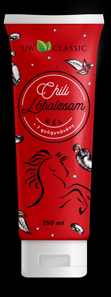 UW Classic konský  balzam chilli 7 byliniek v tube 250 ml - 92283