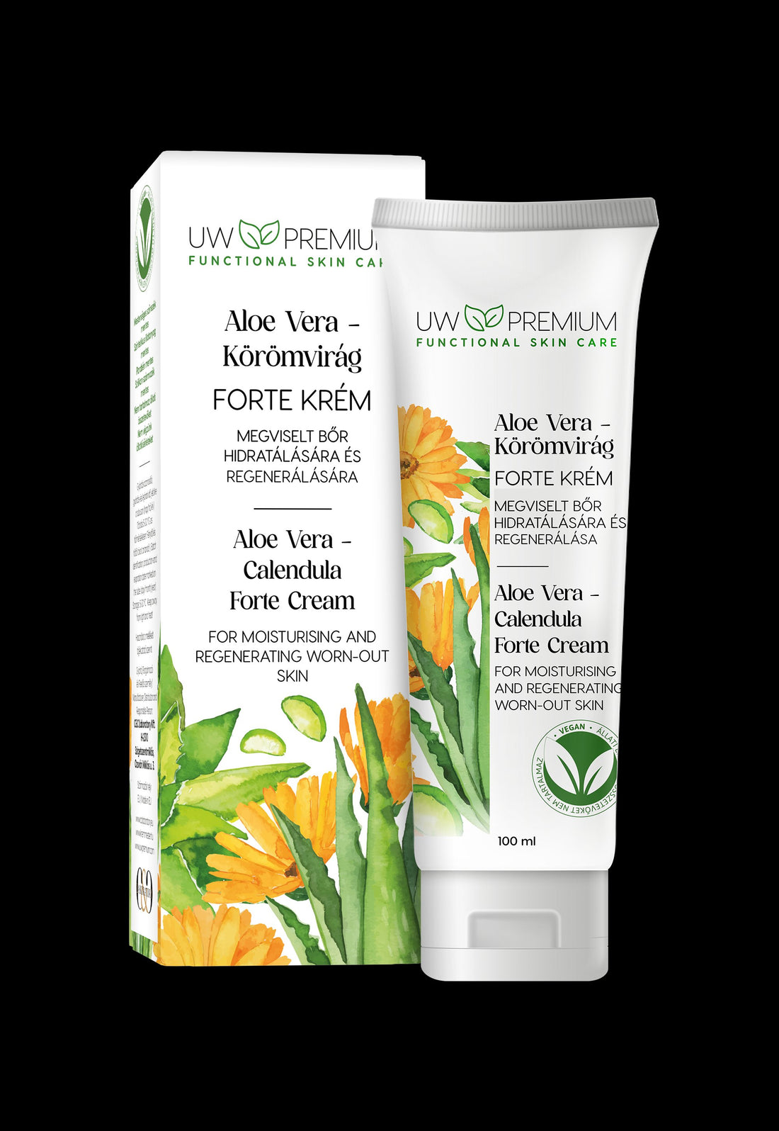 Uw premium aloe nechtíkový krém 100 ml v tube - 92596