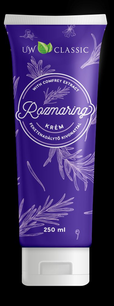 Uw classic rozmarínový krém s extraktom z Kostihoja lekárskeho 250 ml v tube - 92279