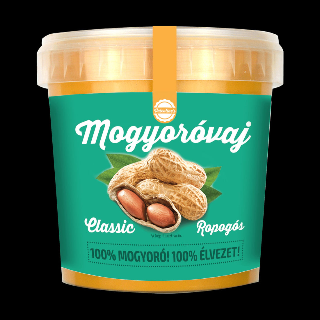 Valentines arašidové maslo 100% klasické chrumkavé 800 g - 94352