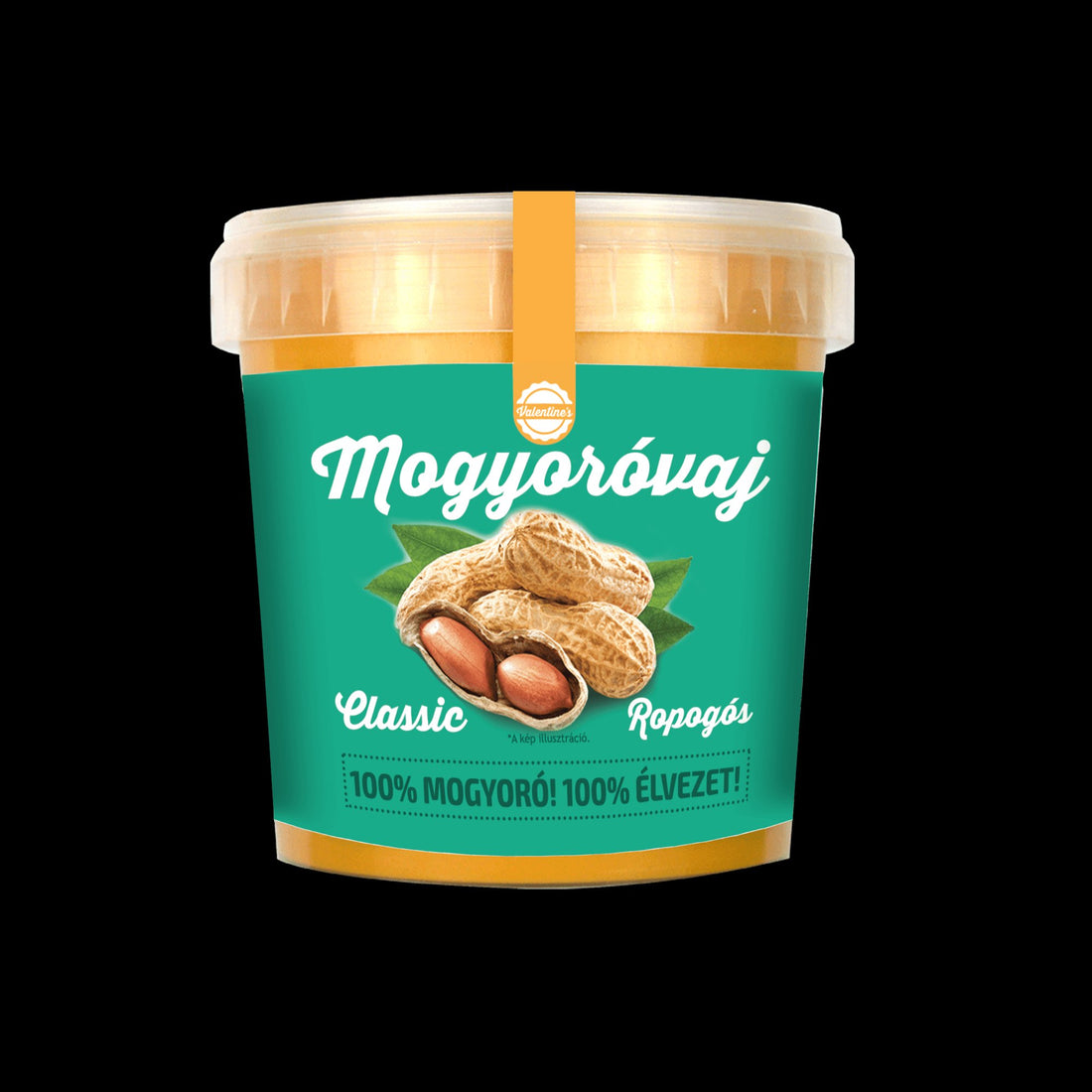 Valentines arašidové maslo 100% klasické chrumkavé 350 g - 94353