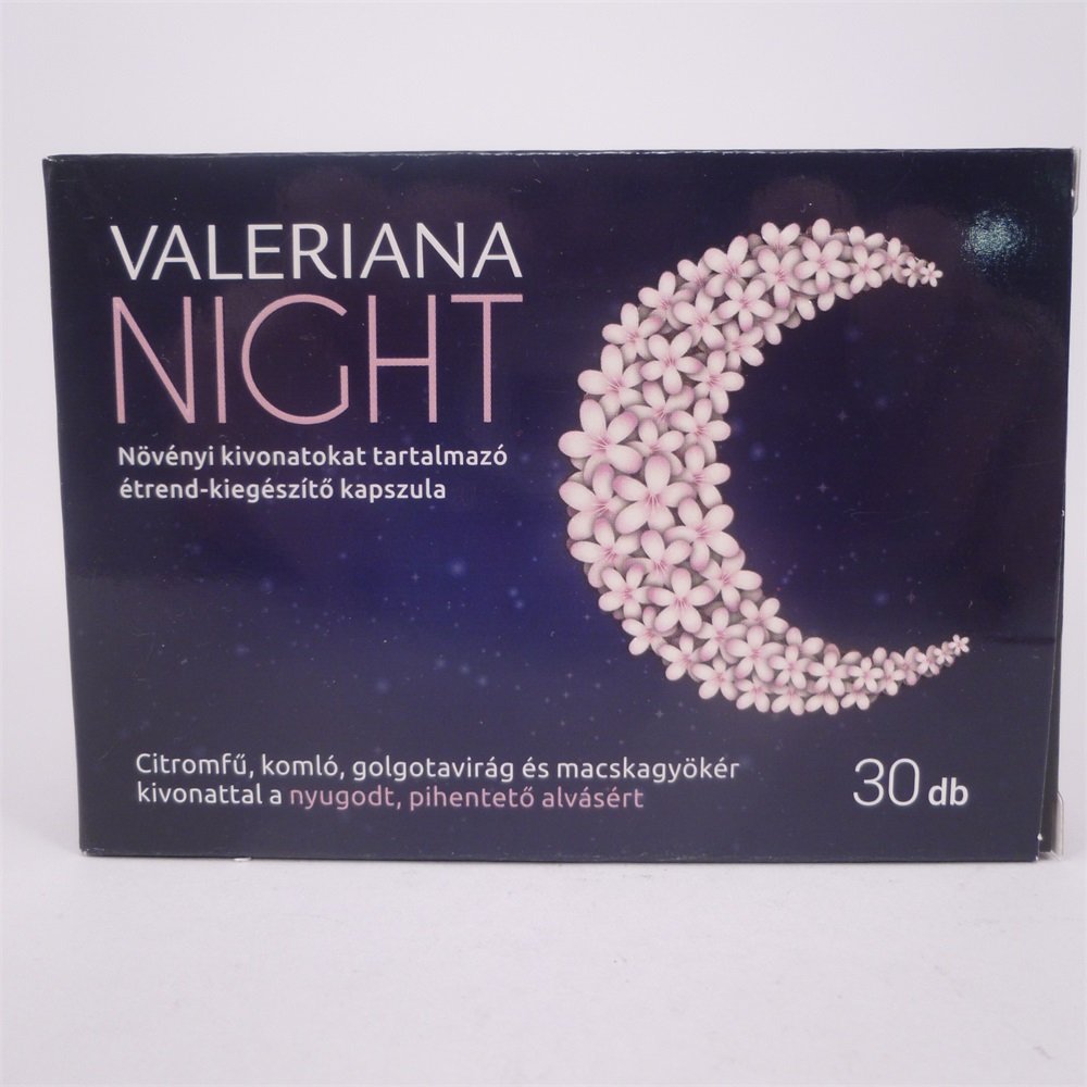Valeriana night forte kapsuly 30 kapsúl - 44120