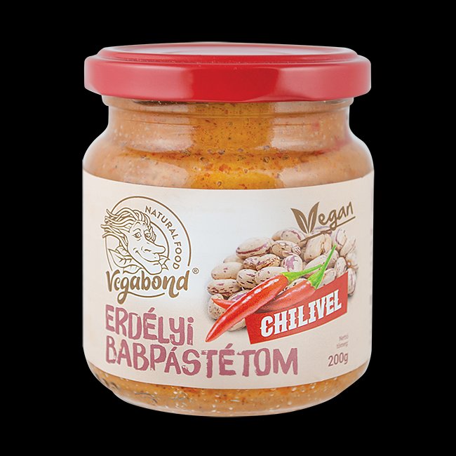 Vegabond  fazuľová paštéta s chilli 200 g - 34154