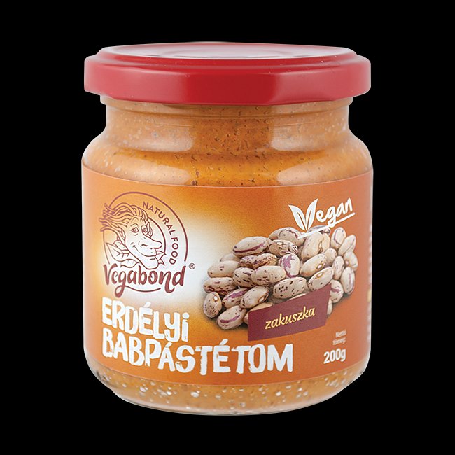 Vegabond  fazuľová paštéta  zákuska 200 g - 22497