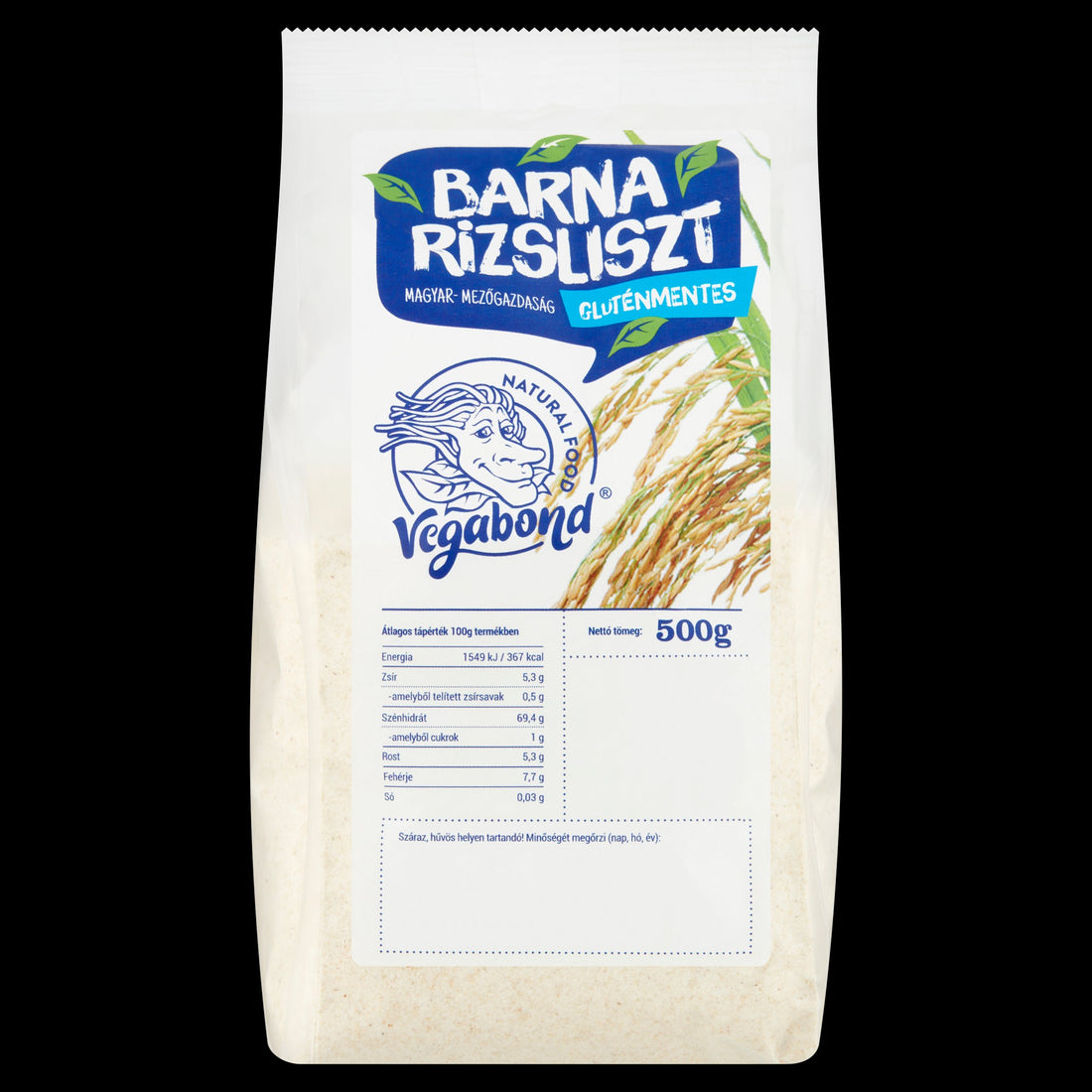 Vegabond múka z hnedej ryže 500 g - 34076