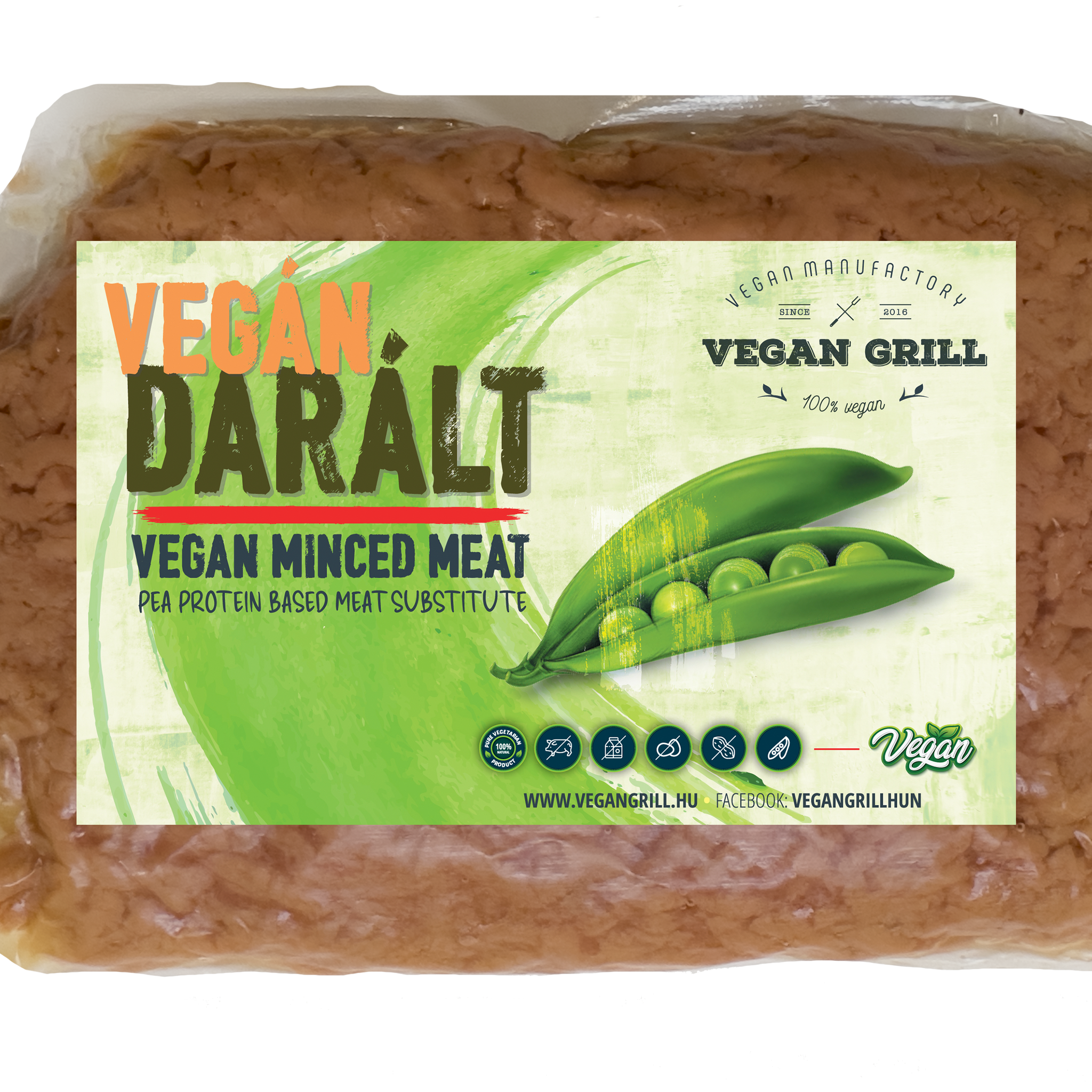 Vegán Grill prípravok na báze mletého arašidového bielkoviny 300 g