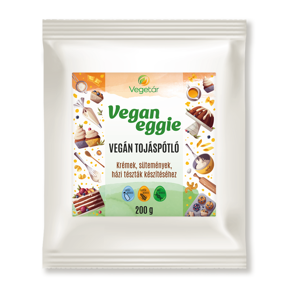 Vegetariánsky vegánsky vaječné kliešte 200 g