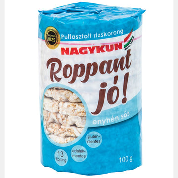 Veľmi dobré. Puchaná ryža v krmive, jemne slaná 100 g.