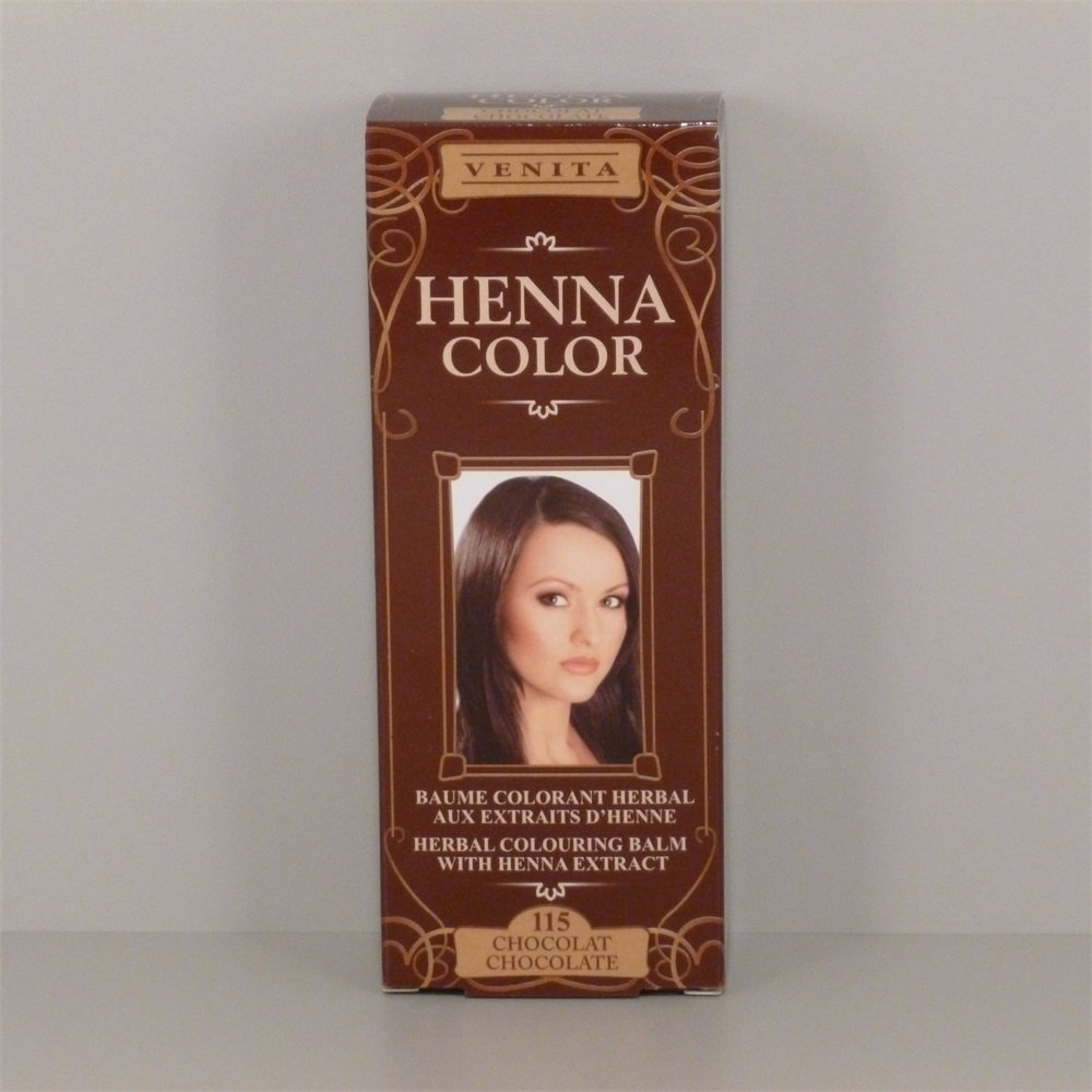 Henna Color Condicionér č. 115 čokoládovo hnedý 75 ml - 40544