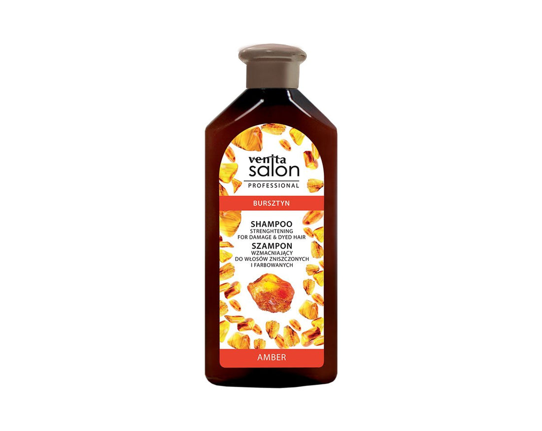 Venita šampón s jantárovým extraktom na farbené, rozštiepené končeky 500 ml - 95578