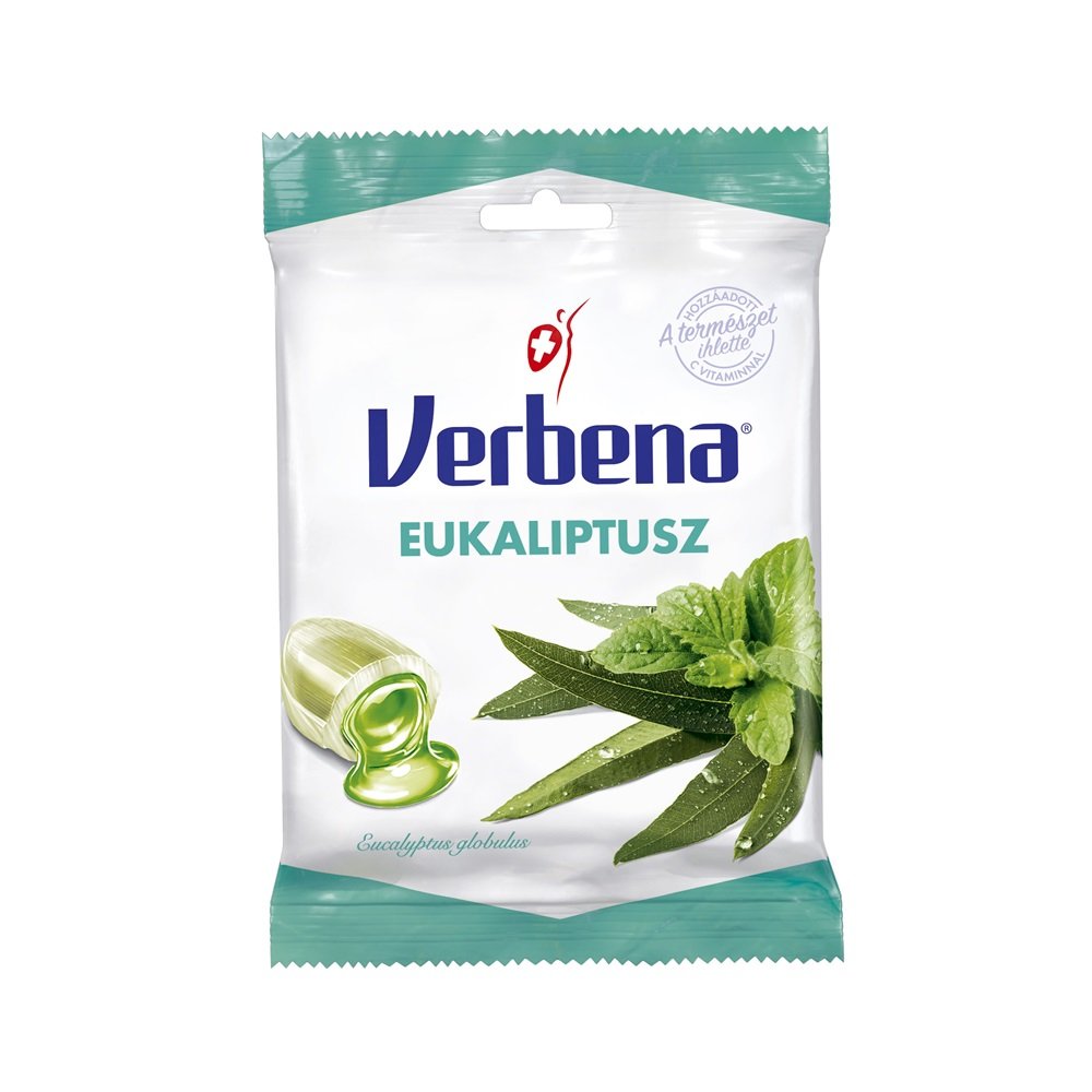 Verbena cukríky eukalyptus 60 g - 54467
